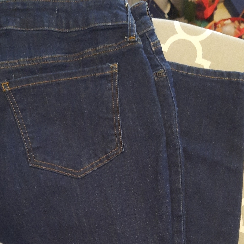 NYDJ Dark Wash Skinny Jeans - Picture 3 of 5